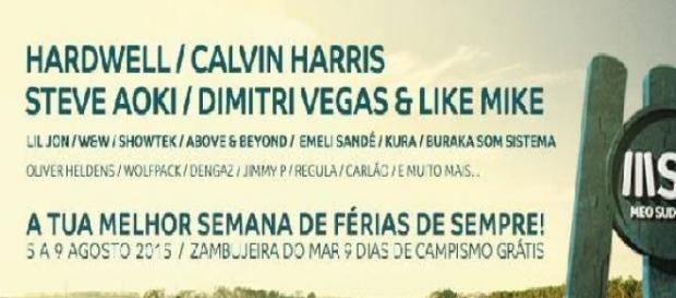 Cartaz oficial do MEO Sudoeste 2015 Cartaz oficial do MEO Sudoeste 2015