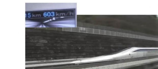 el nuevo tren de levitación magnética del Japón el nuevo tren de levitación magnética del Japón