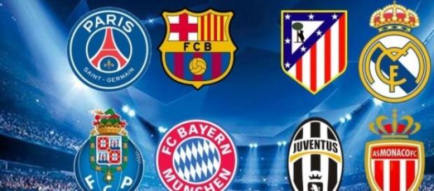 Los ochos equipos de los cuartos de final Los ochos equipos de los cuartos de final