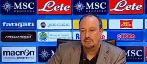 Il tecnico del Napoli Rafa Benitez