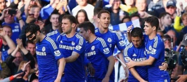 Eden Hazard scored Chelsea's only goal Eden Hazard scored Chelsea's only goal