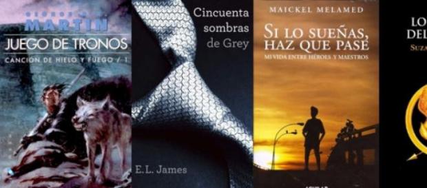 Un grupo de libros de actualidad Un grupo de libros de actualidad