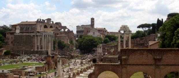 Vista dei Fori Imperiali di Roma Vista dei Fori Imperiali di Roma