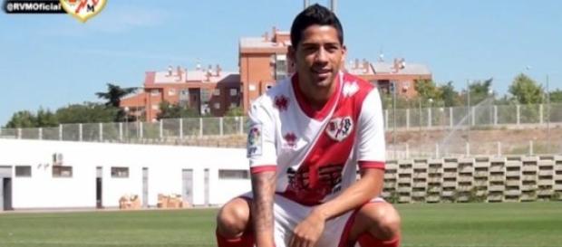 Javier Aquino saldrá del Rayo Vallecano Javier Aquino saldrá del Rayo Vallecano