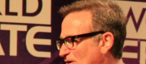 Robin Williams, at the 2008 BBC World Debate. Robin Williams, at the 2008 BBC World Debate.
