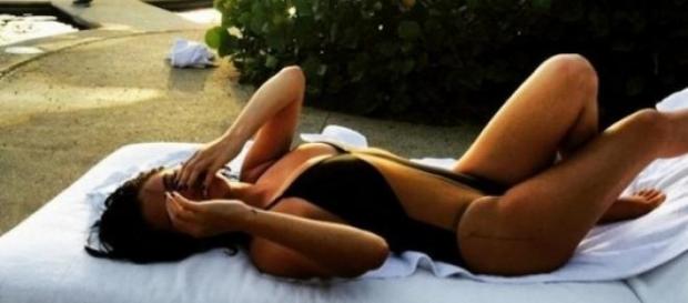 Selena Gomez looks proud of her new curves. Selena Gomez looks proud of her new curves.