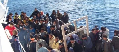 Immigrati nel canale di Sicilia