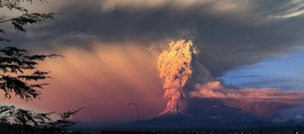 El volcán Calbuco en Chile El volcán Calbuco en Chile