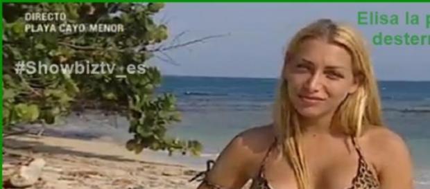 Elisa es la primera desterrada de Supervivientes Elisa es la primera desterrada de Supervivientes