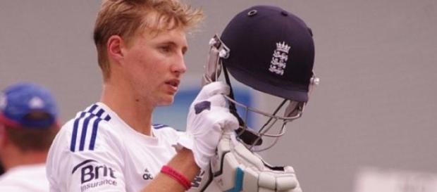 Joe Root scored an unbeaten century for England Joe Root scored an unbeaten century for England
