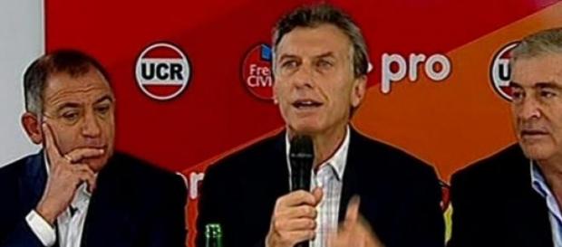 Juntos Por Córdoba: Juez, Macri y Aguad. Juntos Por Córdoba: Juez, Macri y Aguad.
