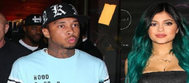 Kylie Jenner et son petit ami, Tyga. Kylie Jenner et son petit ami, Tyga.
