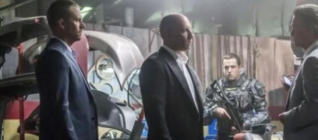 Paul Walker, Vin Diesel e Kurt Russell Paul Walker, Vin Diesel e Kurt Russell