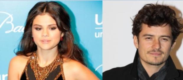 Selena Gomez y Orlando Bloom. Selena Gomez y Orlando Bloom.