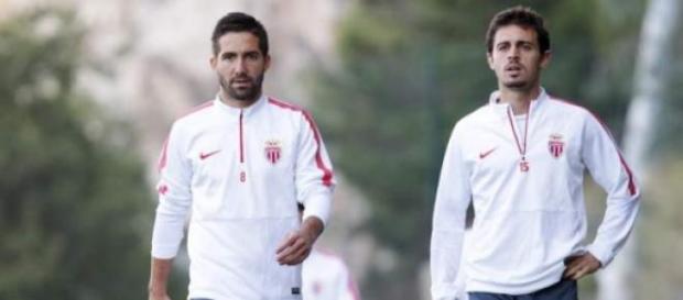 Moutinho e Bernardo Silva representam o Mónaco Moutinho e Bernardo Silva representam o Mónaco