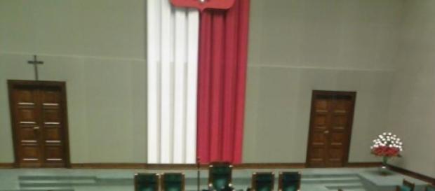 Sejm niemy, fot. Jerzy Fila Sejm niemy, fot. Jerzy Fila