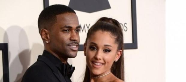 Big Sean y Ariana Grande. Big Sean y Ariana Grande.