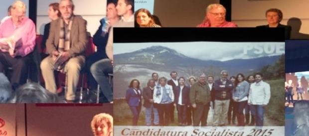 El PSOE presenta su candidatura en Miraflores El PSOE presenta su candidatura en Miraflores