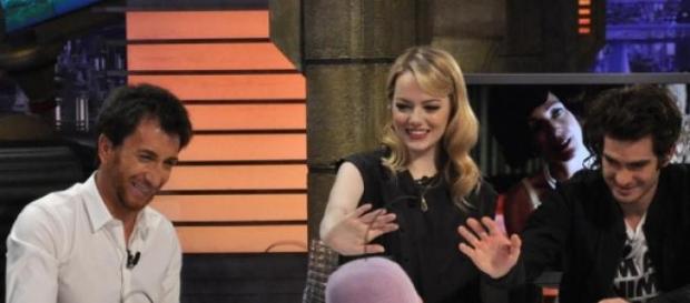 Emma Stone und Andrew Garfield. Emma Stone und Andrew Garfield.