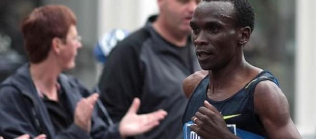 Kipchoge was a first-time winner in London Kipchoge was a first-time winner in London