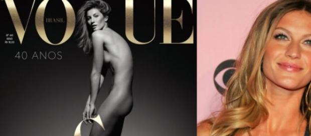 Gisele Bundchen na Vogue de Maio Gisele Bundchen na Vogue de Maio