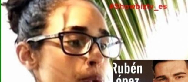 Lucía escupe a Rubén en medio de una discusión Lucía escupe a Rubén en medio de una discusión