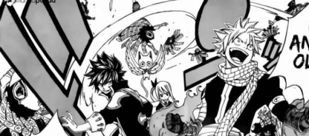 Natsu, Gray, Erza e Lucy di nuovo insieme Natsu, Gray, Erza e Lucy di nuovo insieme