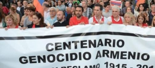 Marcha por el centenario del Genocidio Armenio