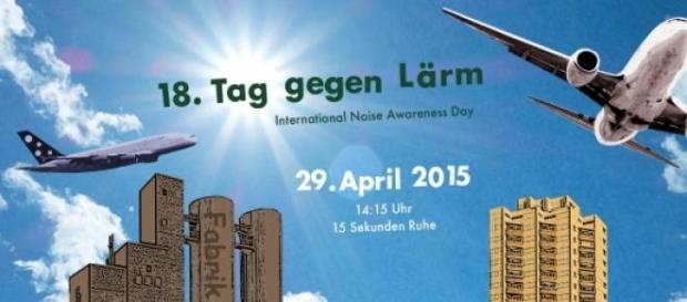 Das Plakat zum Tag des Lärms 2015. Das Plakat zum Tag des Lärms 2015.