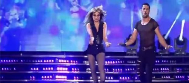 Marcela Feudale en Bailando por un Sueño Marcela Feudale en Bailando por un Sueño