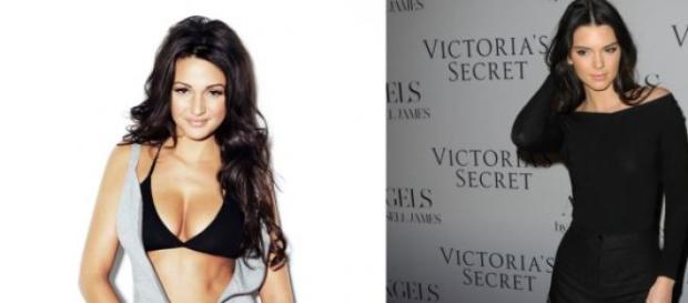 Michelle Keegan e Kendall Jenner Michelle Keegan e Kendall Jenner