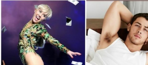 Miley Cyrus e Nick Jonas foram namorados Miley Cyrus e Nick Jonas foram namorados