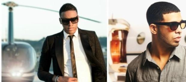 Os artistas Anselmo Ralph e Drake Os artistas Anselmo Ralph e Drake