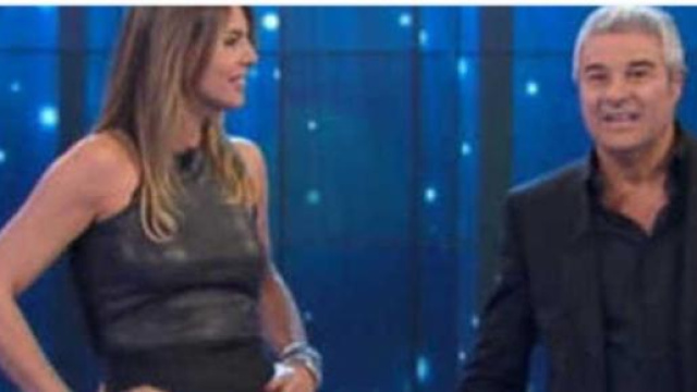 Pino Insegno e Paola Perego a Domenica In