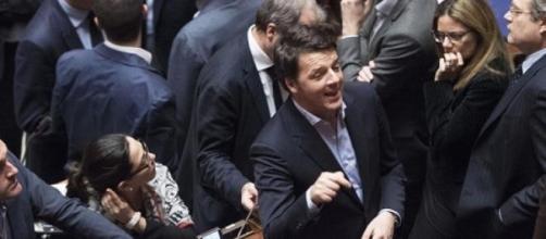 Matteo Renzi alla Camera dei deputati 