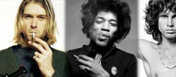 Cobain, Hendrix y Morrison; fundadores del Club 27 Cobain, Hendrix y Morrison; fundadores del Club 27