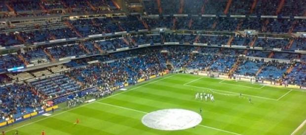 Estadio Santiago Bernabéu en Madrid Estadio Santiago Bernabéu en Madrid