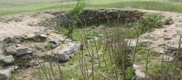 Rămășițele unei camere din cetatea Ulmetum Rămășițele unei camere din cetatea Ulmetum