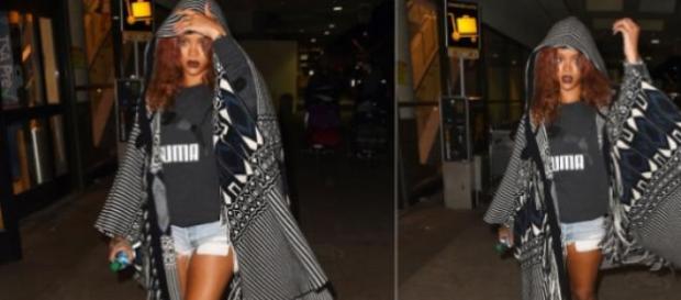 Rihanna arrasadora no regresso a Los Angeles Rihanna arrasadora no regresso a Los Angeles