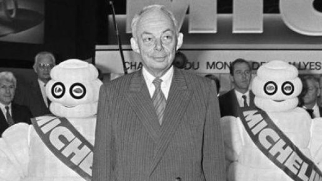 François Michelin en 1984. AFP
