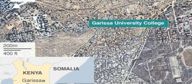 Der Campus in Garissa wurde zum Ziel des Angriffs. Der Campus in Garissa wurde zum Ziel des Angriffs.
