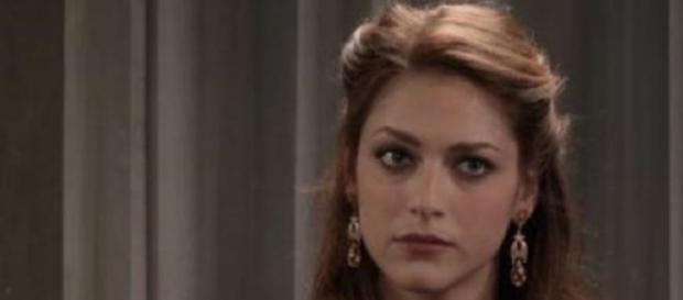 La dama velata su Rai 1, Clara. La dama velata su Rai 1, Clara.
