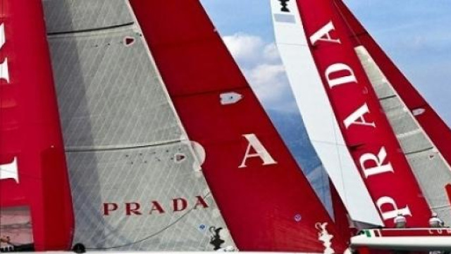 Luna Rossa durante l'ultima Coppa America
