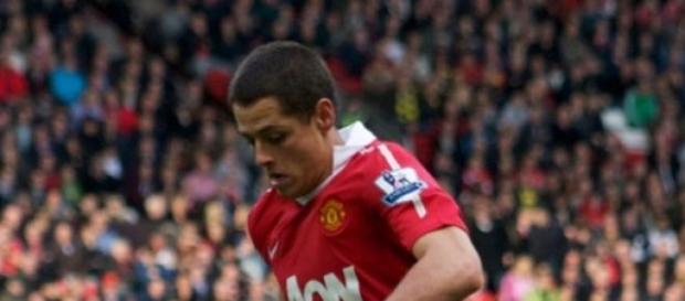Chicharito Hernandez con el Manchester United Chicharito Hernandez con el Manchester United