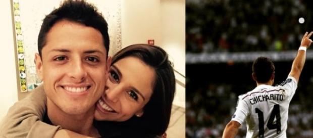 Chicharito y Lucía Villalón. Chicharito y Lucía Villalón.