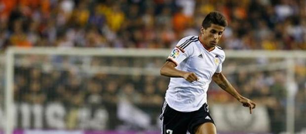 João Cancelo ao serviço do Valência João Cancelo ao serviço do Valência