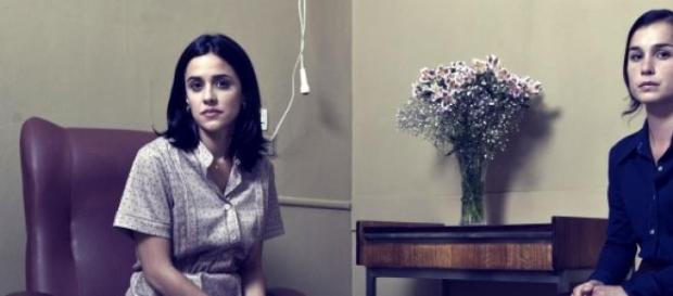 Le due protagoniste della fiction 'Io ti troverò' Le due protagoniste della fiction 'Io ti troverò'