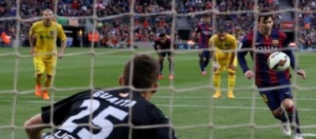 Lionel Messi y su jugada a lo Panenka Lionel Messi y su jugada a lo Panenka