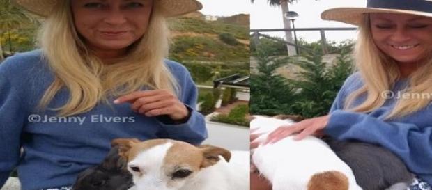Tiere lieben Jenny Elvers, wie sie ist. Tiere lieben Jenny Elvers, wie sie ist.