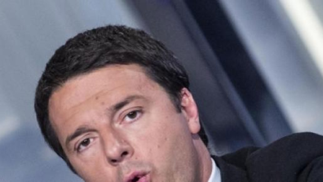 Il premier italiano Matteo Renzi